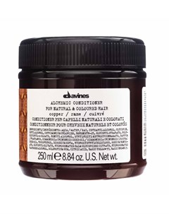 Кондиционер для волос медный Conditioner For Natural And Coloured Hair copper 250 мл Alchemic Davines