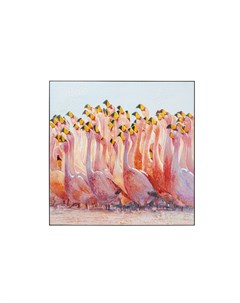 Картина в рамке flamingo мультиколор 180x180x6 см Kare