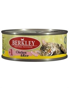 Консервы Original Kitten мясной террин для котят 100 г 100 г 1 Цыпленок с рисом Berkley