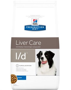 Сухой корм Prescription Diet L D Liver Care диетический при заболеваниях печени у собак 2 кг Hill`s