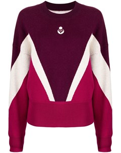 Пуловер в стиле колор блок Isabel marant etoile