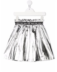 Расклешенная юбка с эффектом металлик Andorine