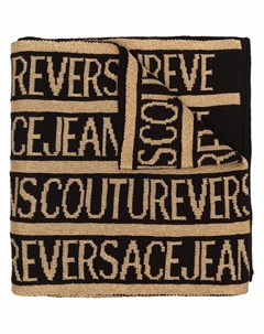 Длинный шарф с логотипом Versace jeans couture