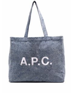 Большая сумка с логотипом A.p.c.