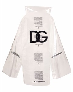 Прозрачная блузка с логотипом Dolce&gabbana
