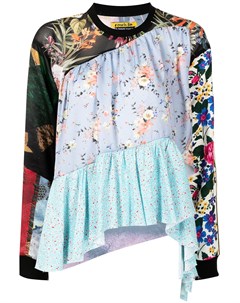 Расклешенная блузка с цветочным принтом Marques almeida