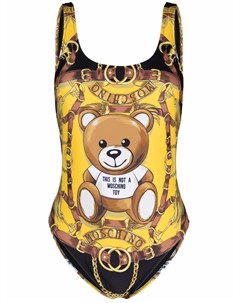 Купальник с принтом Teddy Scarf Moschino