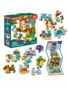Пазлы Maxi Puzzle Мои веселые друзья Vladi toys