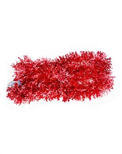Елочное украшение блестящая красная 200 x 10 см Winter wings