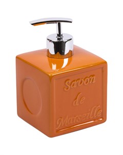 Дозатор для жидкого мыла Savon De Marseille оранжевый Spirella