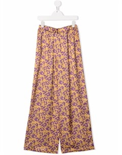 Широкие брюки с цветочным принтом Paade mode