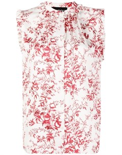 Блузка без рукавов с цветочным принтом Boutique moschino