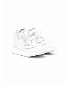 Высокие кроссовки с логотипом Mm6 maison margiela kids