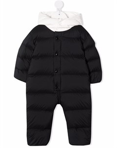 Дутый комбинезон с логотипом Moncler enfant