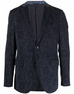 Жаккардовый пиджак с цветочным узором Etro