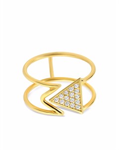 Кольцо Mara из желтого золота с бриллиантами Gfg jewellery
