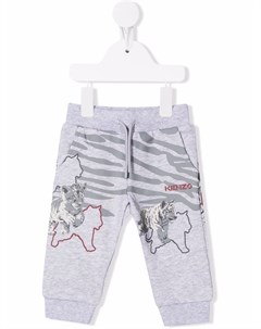 Спортивные брюки с графичным принтом Kenzo kids
