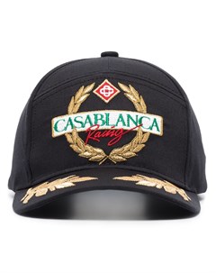 Бейсболка Racing с вышитым логотипом Casablanca