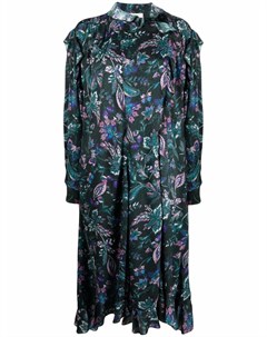 Платье миди Bellini с цветочным принтом Isabel marant etoile