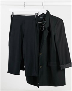 Черные облегающие шорты от комплекта Club l london