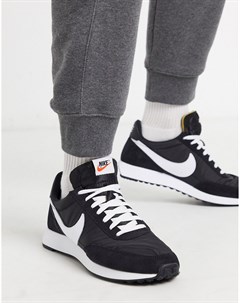 Черные белые кроссовки Tailwind 79 Nike