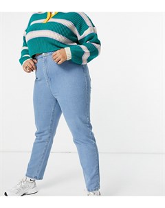 Светлые джинсы в винтажном стиле Wednesday's girl curve