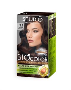 Краска для волос Biocolor 3 4 Studio