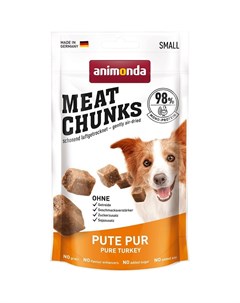 Meat Chunks Лакомство для взрослых собак средних и крупных пород с курицей 80 г Animonda