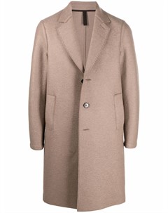 Однобортное шерстяное пальто Harris wharf london