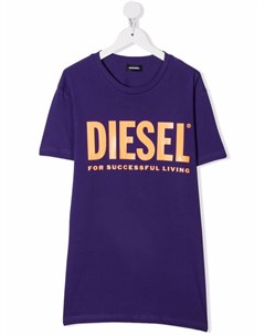 Футболка с логотипом Diesel kids