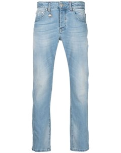 Узкие джинсы с эффектом потертости Manuel ritz
