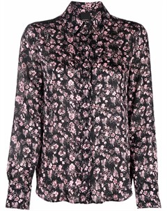 Рубашка с длинными рукавами и цветочным принтом Pinko