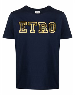 Футболка с логотипом Etro