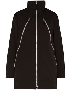 Пальто с капюшоном и контрастной отделкой Bottega veneta