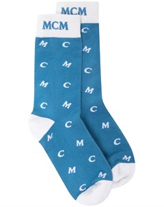 Носки с логотипом Mcm