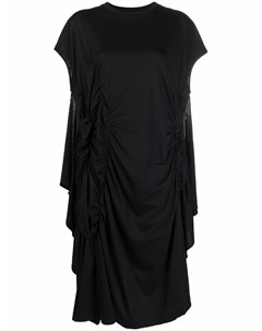 Платье миди асимметричного кроя со сборками Simone rocha