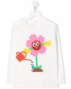 Футболка с принтом Watering Flower Stella mccartney kids