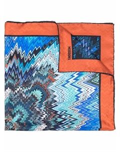 Шелковый платок с абстрактным принтом Missoni
