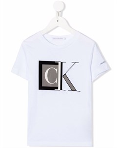 Футболка с логотипом Calvin klein kids