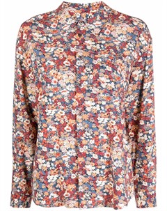 Рубашка с длинными рукавами и цветочным принтом A.p.c.