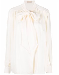 Блузка с бантом и эластичными манжетами Alexandre vauthier