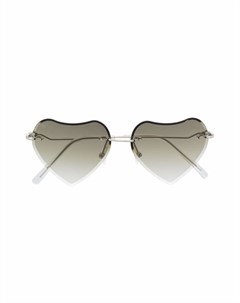 Солнцезащитные очки с оправой в форме сердца Monnalisa