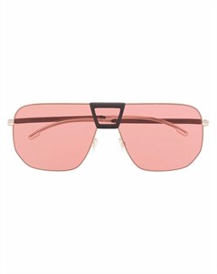 Солнцезащитные очки в массивной оправе Mykita