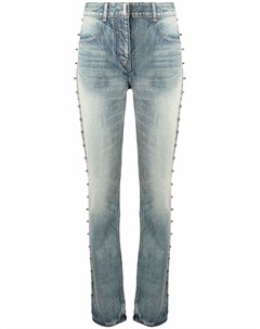 Прямые джинсы с заклепками Givenchy