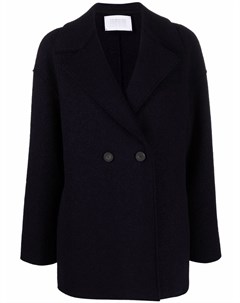 Двубортное шерстяное пальто Harris wharf london