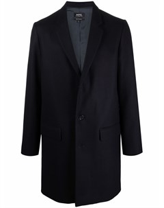 Шерстяное пальто с длинными рукавами A.p.c.