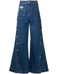 Расклешенные джинсы с пуговицами Ground-zero