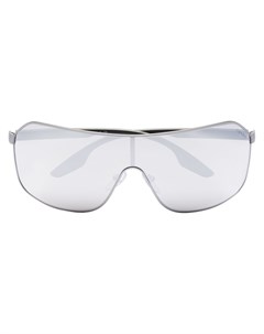 Солнцезащитные очки авиаторы в спортивном стиле Prada eyewear