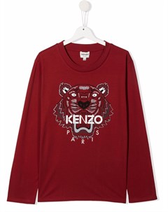 Футболка с длинными рукавами и принтом Kenzo kids