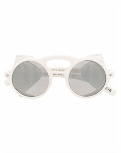 Солнцезащитные очки с отделкой из искусственной кожи Giorgio armani